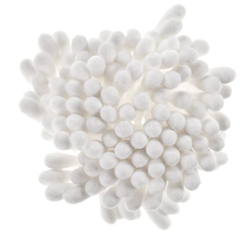Many Cotton Ear Swabs In A Bunch Stock Image Image of health