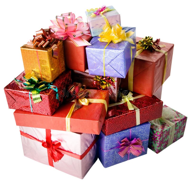 Many gift boxes stock photo. Image of surprise, paper - 18924526