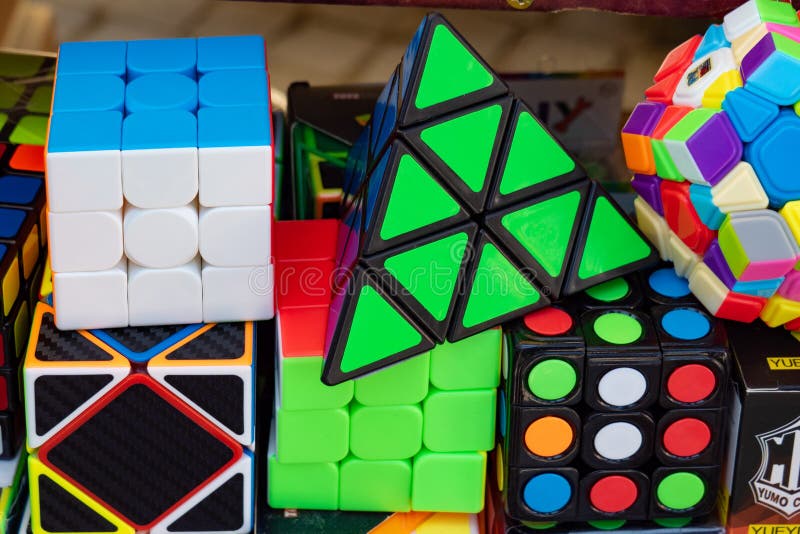 Details about   Vintage Rubik's pyramids of 1987. 