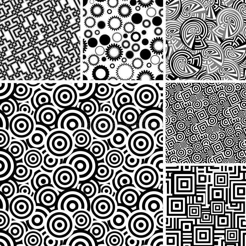 Many seamless patterns