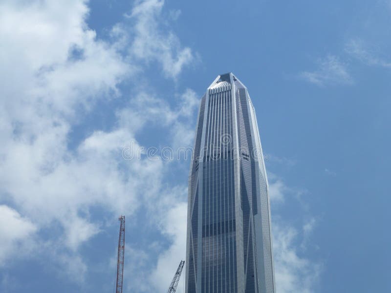 Shenzhen ping an international financial center of high-rise buildings. Shenzhen ping an international financial center of high-rise buildings.
