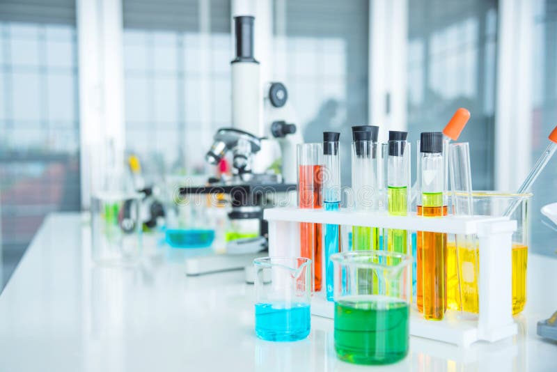 Many Test Tube Setup At Automatic Sample Concentrator Machine