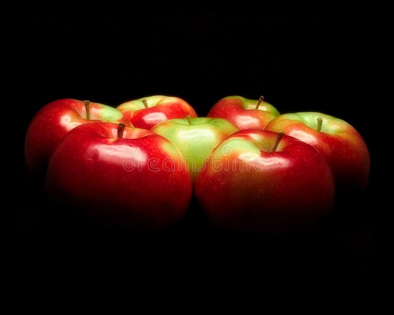 Manzanas fotografía de archivo Manzanas fotografía de archivo