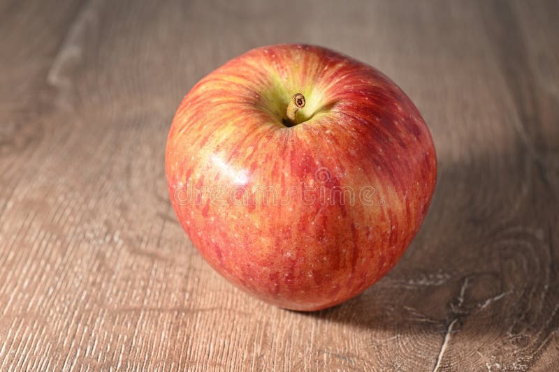 red apples on a wooden table 3. red apples on a wooden table 3