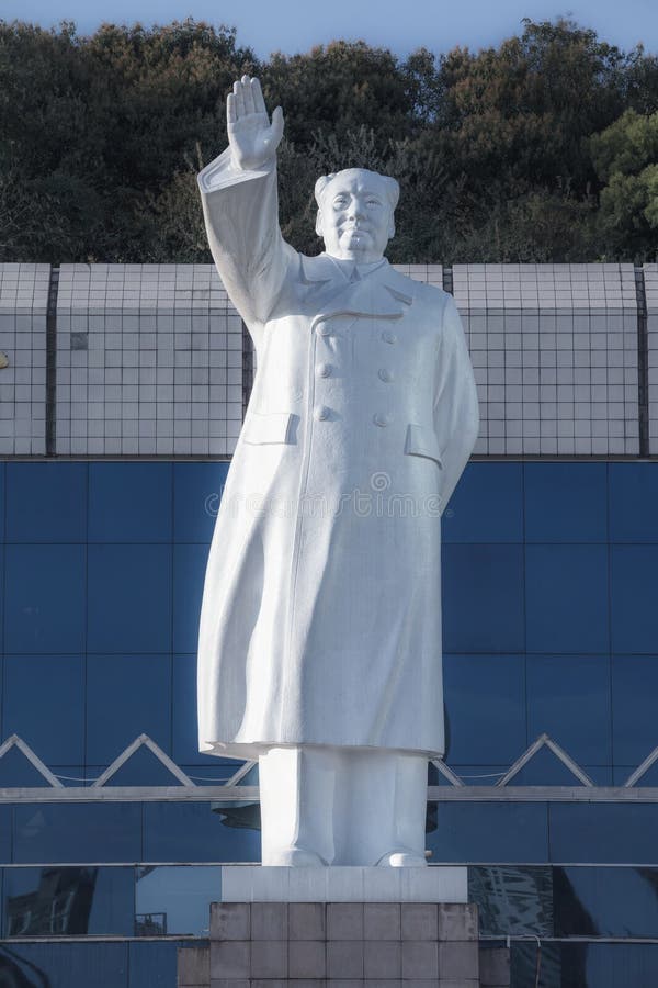 Mao Zedong Statue In Fuzhou, Cina immagini stock libere da diritti Mao Zedong Statue In Fuzhou, Cina immagini stock libere da diritti