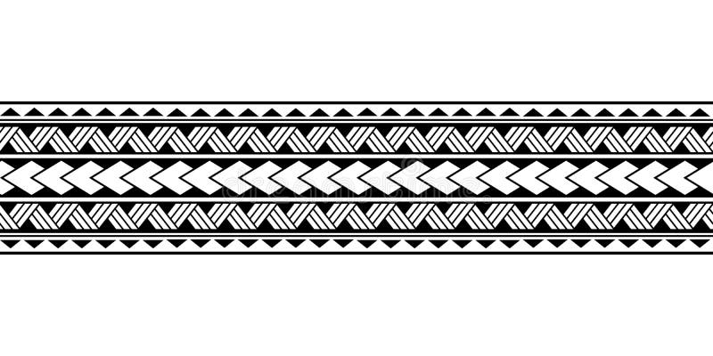 Simple Pattern Polynesian Style Decorative Pattern Border, Decorative  Drawing, Border Drawing, Decorative Sketch PNG and Vector with Transparent  Background for Free Download