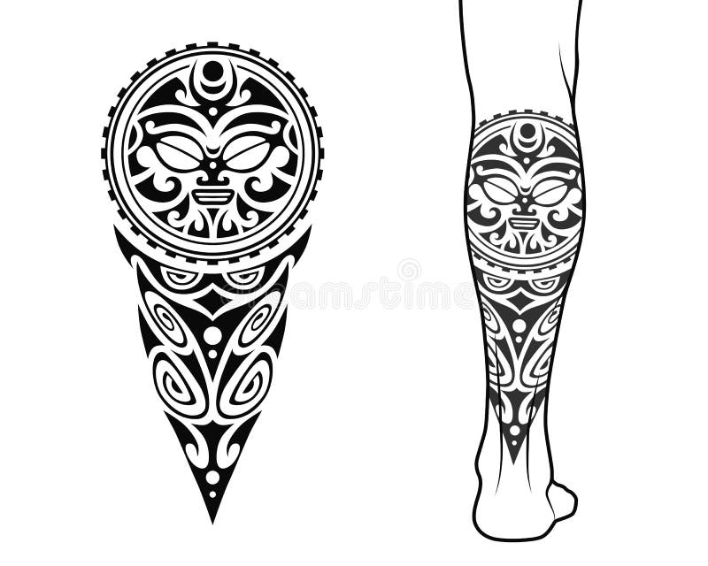 Maori Tribal Style Tattoo Pattern Fit for a Neck, Back, Chest. with Example on Body Stock Vector - Illustration of culture, human: 192283042 Maori Tribal Style Tattoo Pattern Fit for a Neck, Back, Chest. with Example on Body Stock Vector - Illustration of culture, human: 192283042