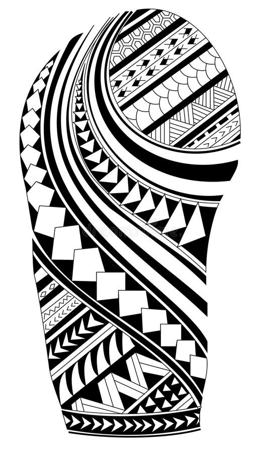 Maoritatoegering vector illustratie Maoritatoegering vector illustratie