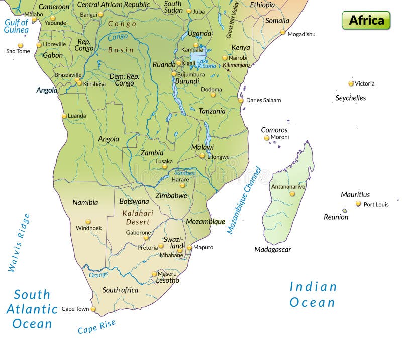 Map of Africa