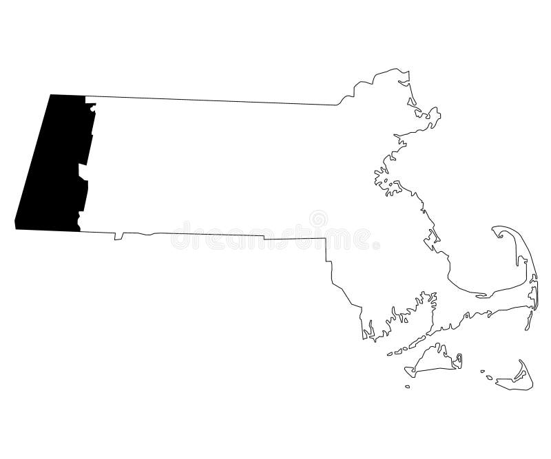 Map of Berkshire County