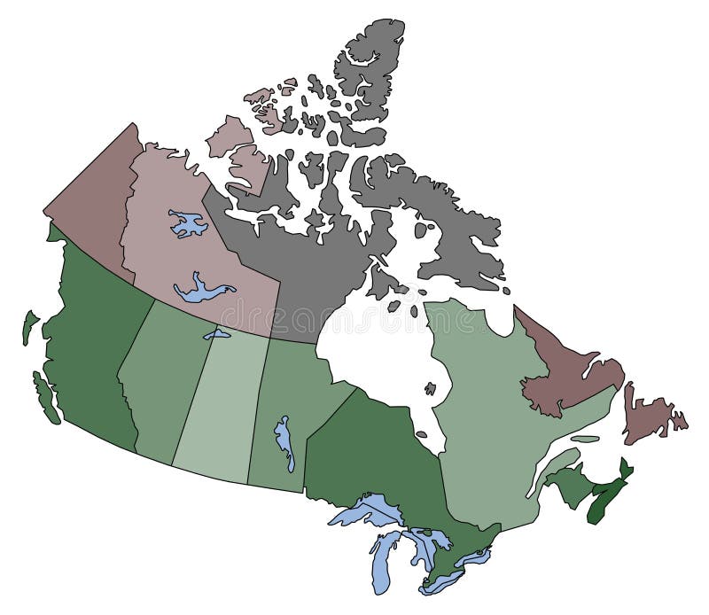 Map of Canada