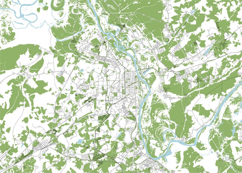 Map of Kirov 1997