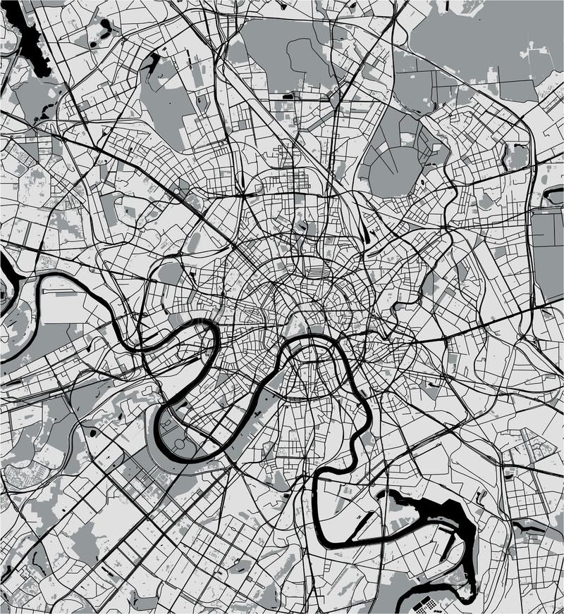Москва карта svg