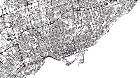 Greater Toronto Area Map Stock Illustrations – 85 Greater Toronto Area