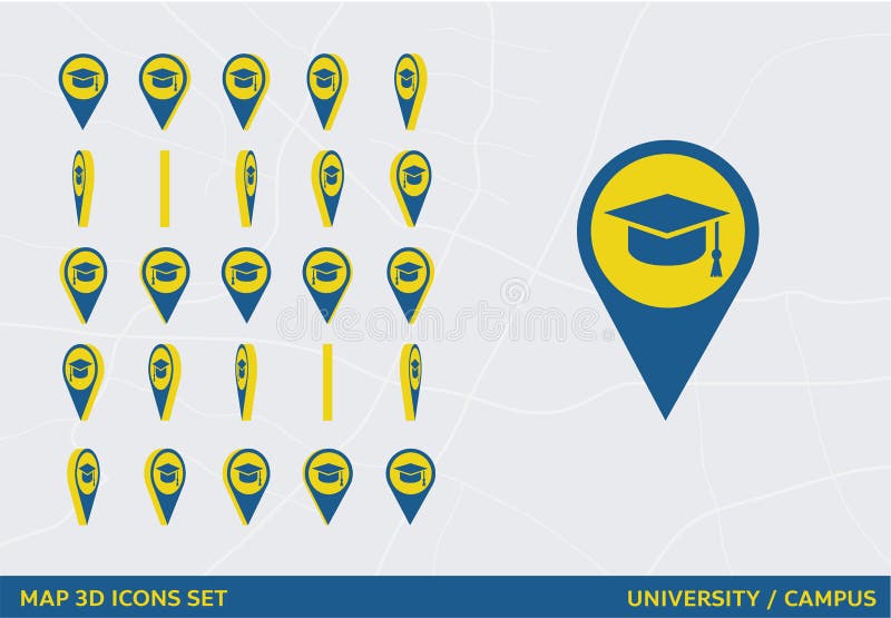 Campus Map Stock Photo - Download Image Now - Campus, Map