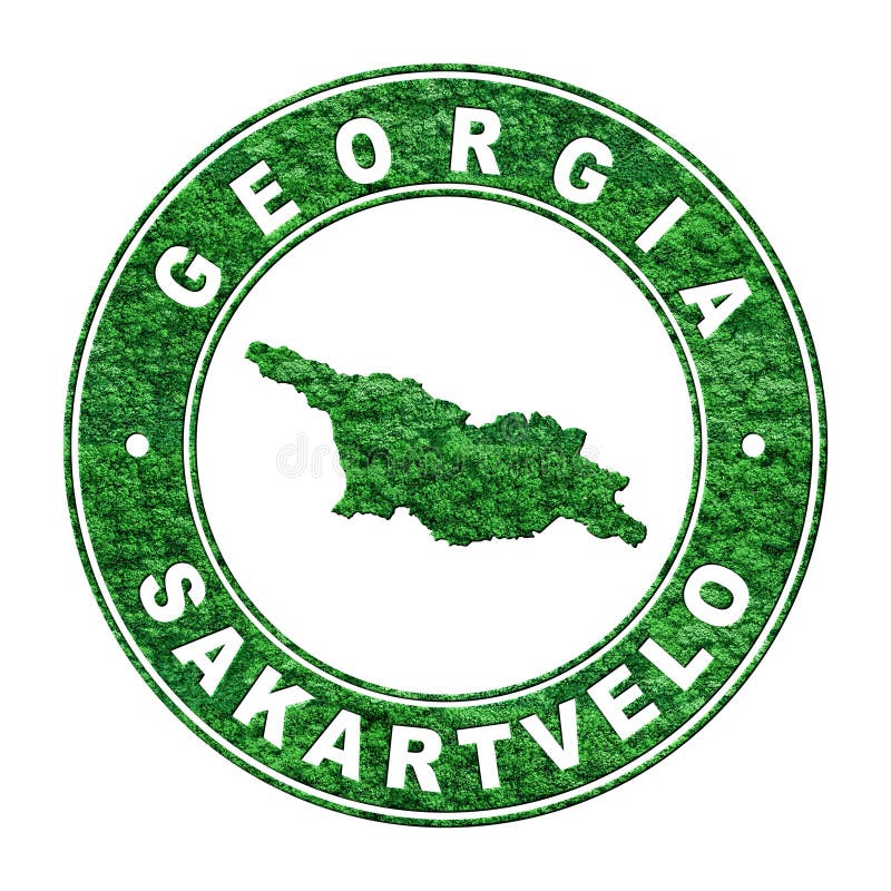 Map of CO2 Emission Concept Stock Image Image of insignia