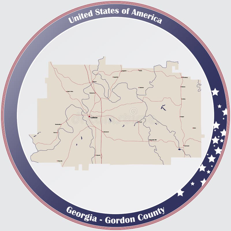 Gordon Map Stock Illustrations 21 Gordon Map Stock Illustrations