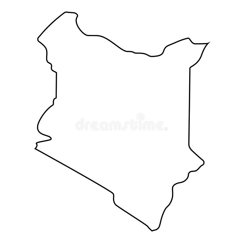 kenya map clipart images