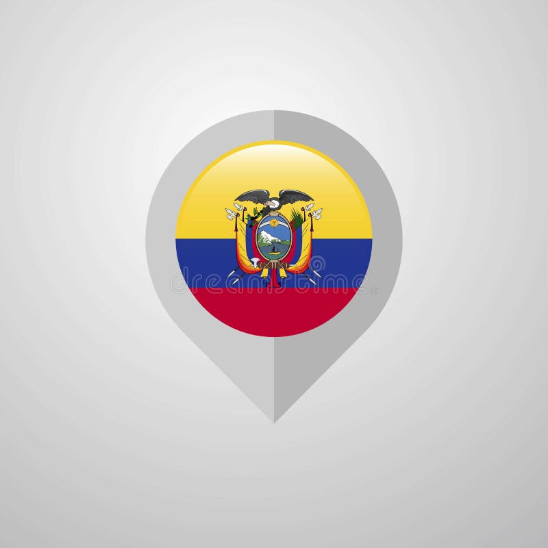 Map Navigation pointer with Easter Island Rapa Nui flag design vector - This Vector EPS 10 illustration is best for print media, web design, application design user interface and infographics with well composed layers for the ease of user.