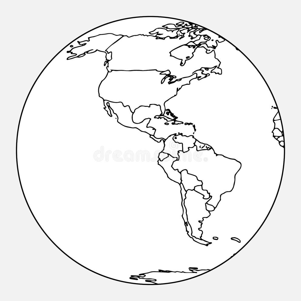 North And South America Political Map Stock Vector Il - vrogue.co