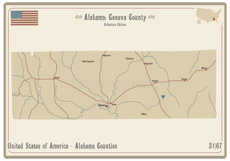 Geneva County, Alabama Counties in Alabama, United States of America