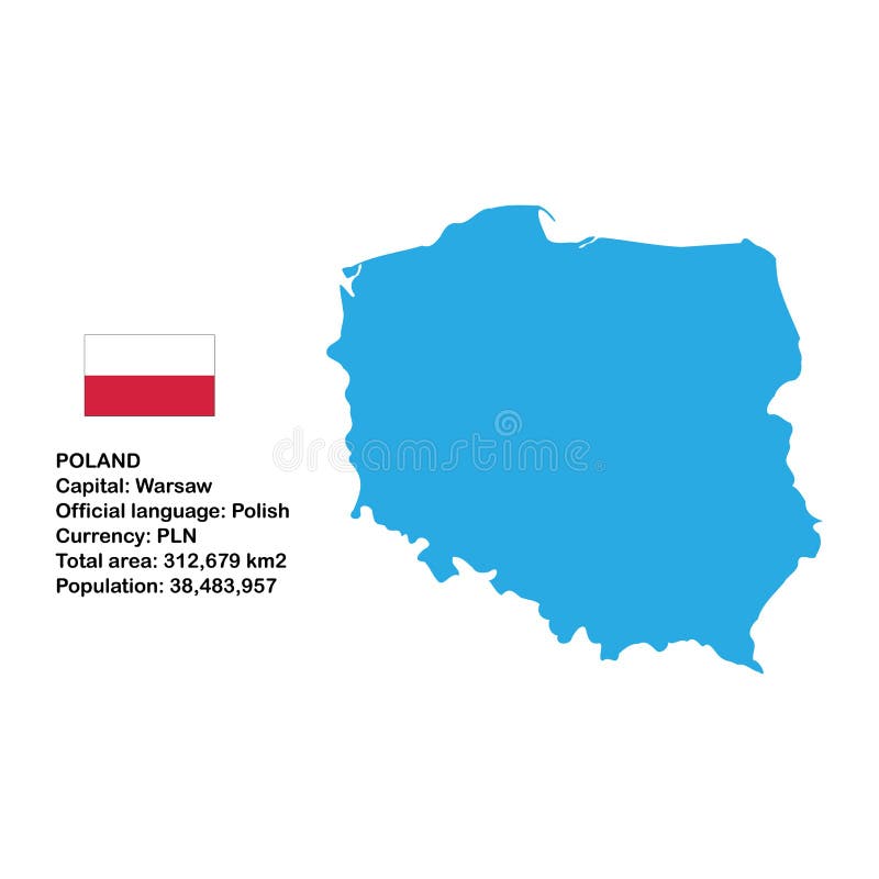Map of Poland royalty free illustration Map of Poland royalty free illustration