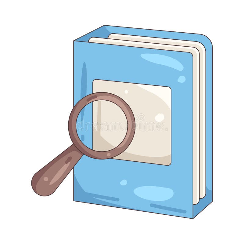 Map Zoeken royalty-vrije illustratie