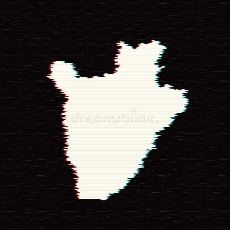 Mapa Burundi del vector ilustración del vector Mapa Burundi del vector ilustración del vector