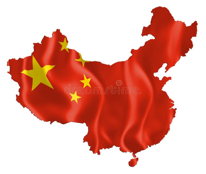 Mapa Chiny ilustracja wektor Mapa Chiny ilustracja wektor