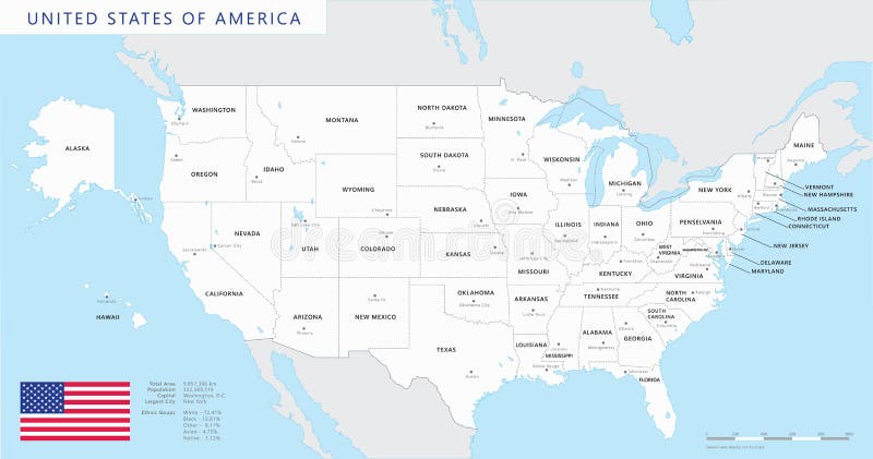 Mapa Coloreado De Estados Unidos Con Nombres Y Capitales Ilustración del Vector - Ilustración de montana, colorado: 65972663 Mapa Coloreado De Estados Unidos Con Nombres Y Capitales Ilustración del Vector - Ilustración de montana, colorado: 65972663