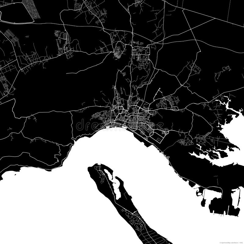 Desenho Em Branco Do Mapa Portugal Sobre Fundo Preto Ilustração do Vetor -  Ilustração de oceano, preto: 230832769