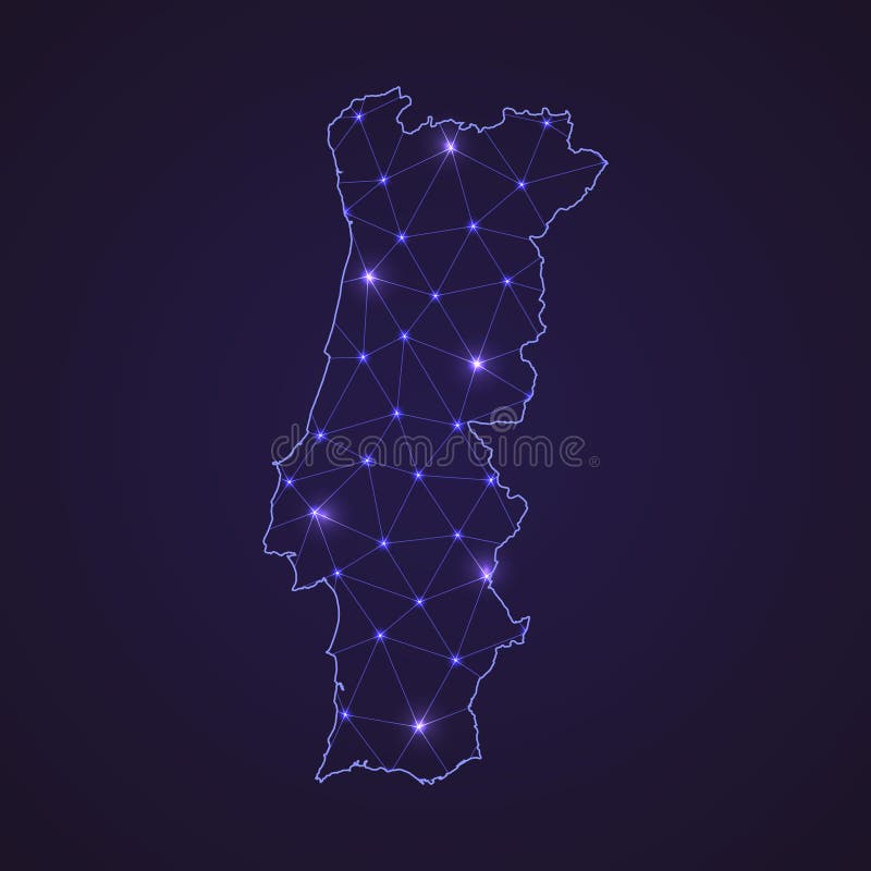 Localização Do País Portugal Dentro Do Mapa 3d Da Europa Ilustração Stock -  Ilustração de isométrico, bairro: 202524003