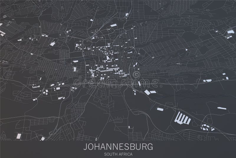 Mapa de Johannesburgo, visión por satélite, ciudad, Suráfrica imágenes de archivo libres de regalías Mapa de Johannesburgo, visión por satélite, ciudad, Suráfrica imágenes de archivo libres de regalías