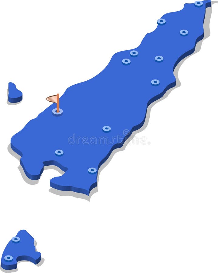 mapa de la visión isométrica 3d de Timor Oriental con la superficie y las ciudades azules libre illustration mapa de la visión isométrica 3d de Timor Oriental con la superficie y las ciudades azules libre illustration