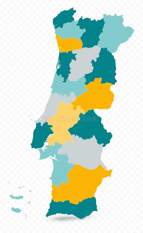 Mapa De Portugal, Mapa Negro Sobre Um Fundo Transparente Simulação De  Transparência Do Canal Alfa Em Png Vetor Ilustração Stock - Ilustração de  grade, curso: 163983632