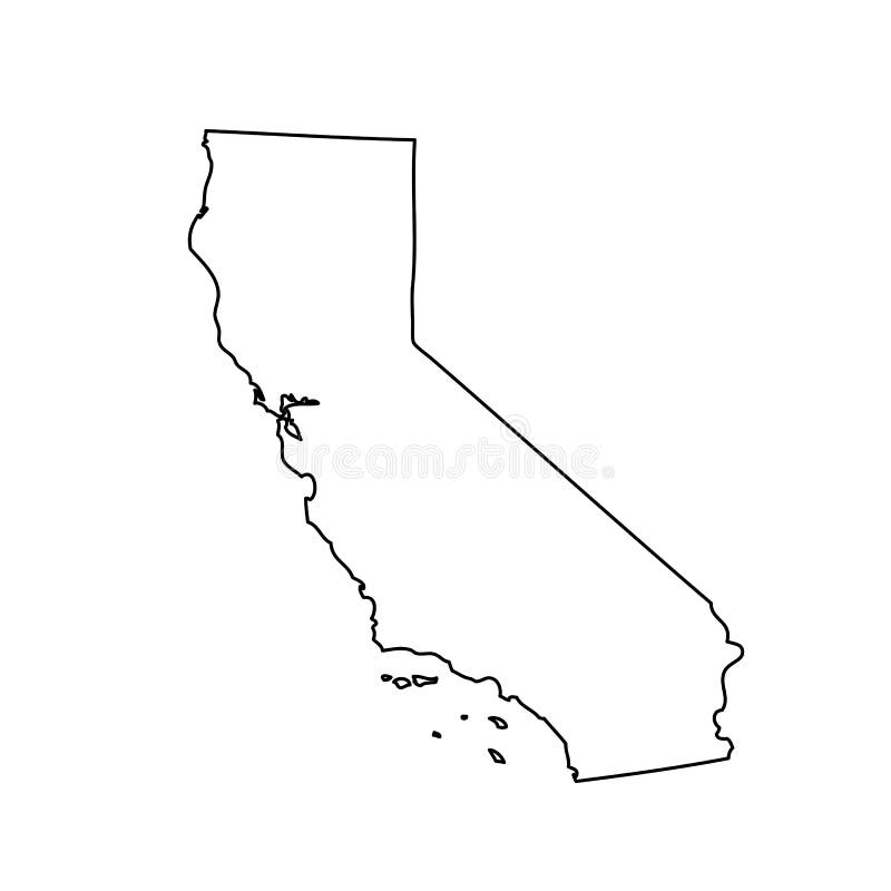 Lista 93 Foto Mapa Del Estado De California Usa Alta Definición