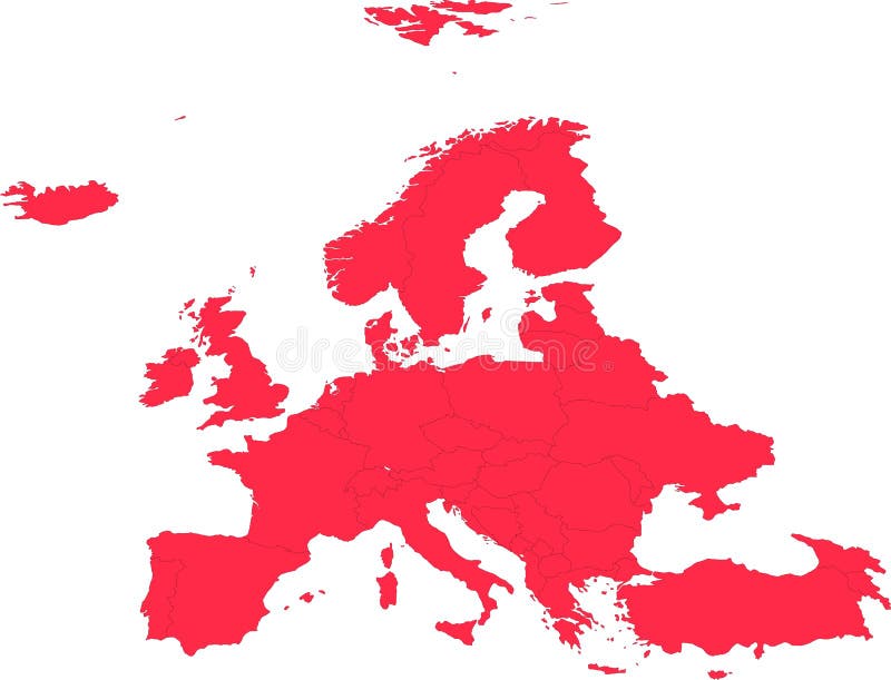 Vetores de Portugal Vermelho Mapa Em Cinza Europa Mapa Vetor e mais imagens  de Europa - Locais geográficos - Europa - Locais geográficos, Ilustração e  Pintura, Mapa - iStock