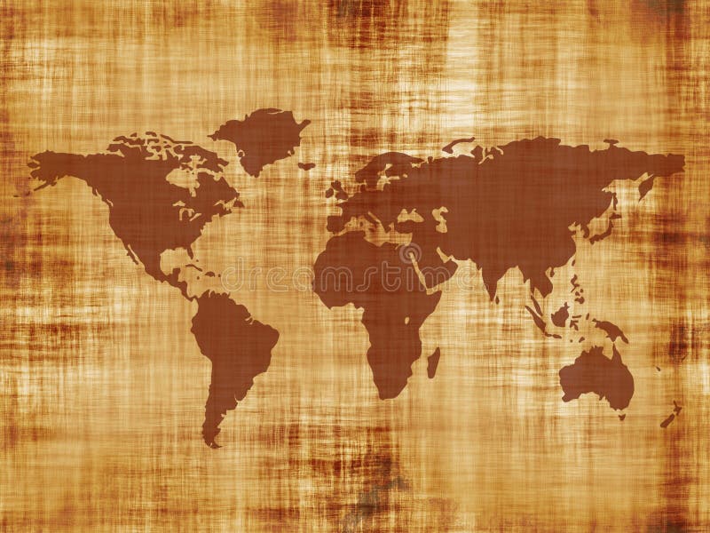Mapa do Velho Mundo ilustração do vetor Mapa do Velho Mundo ilustração do vetor