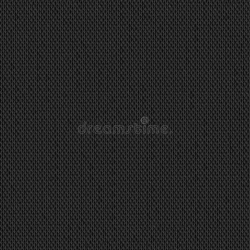 Textura de tecido preto, mapa contínuo para 3D e 2D imagem de stock royalty free
