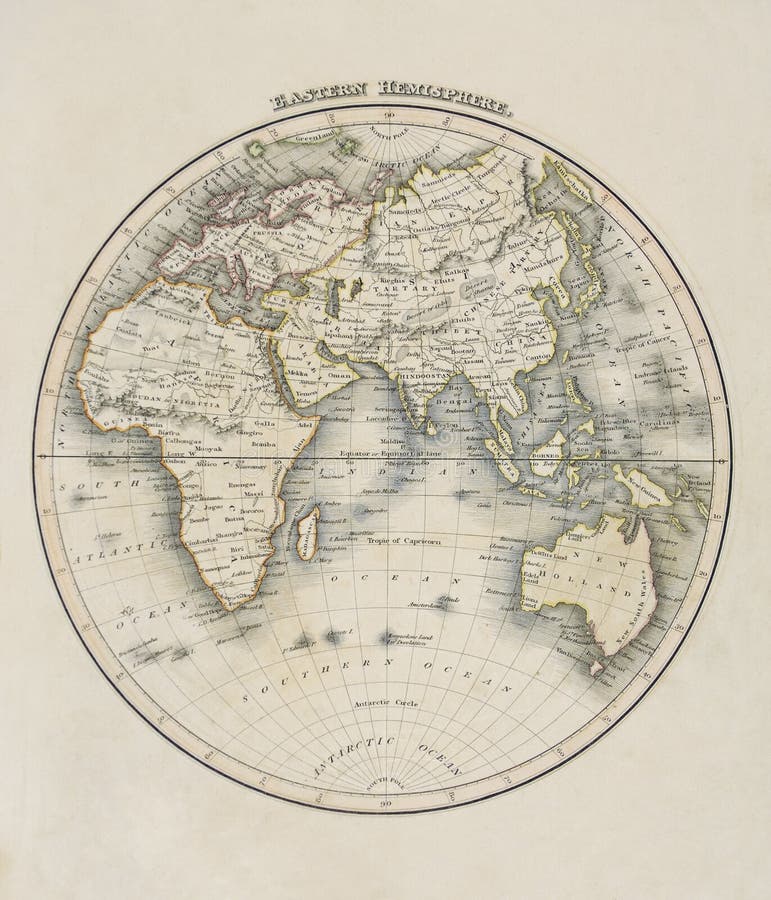 Mapa stary świat