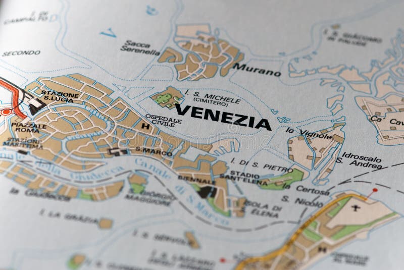 Mapa Venice