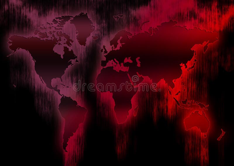 World map illustration abstract background. World map illustration abstract background