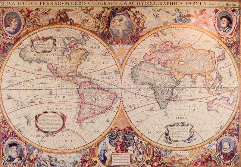 Mapas do mundo antigo