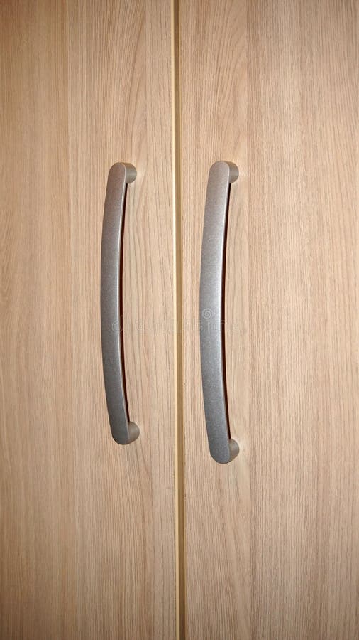 Maple doors and handles stock image. Image of handles - 6714475