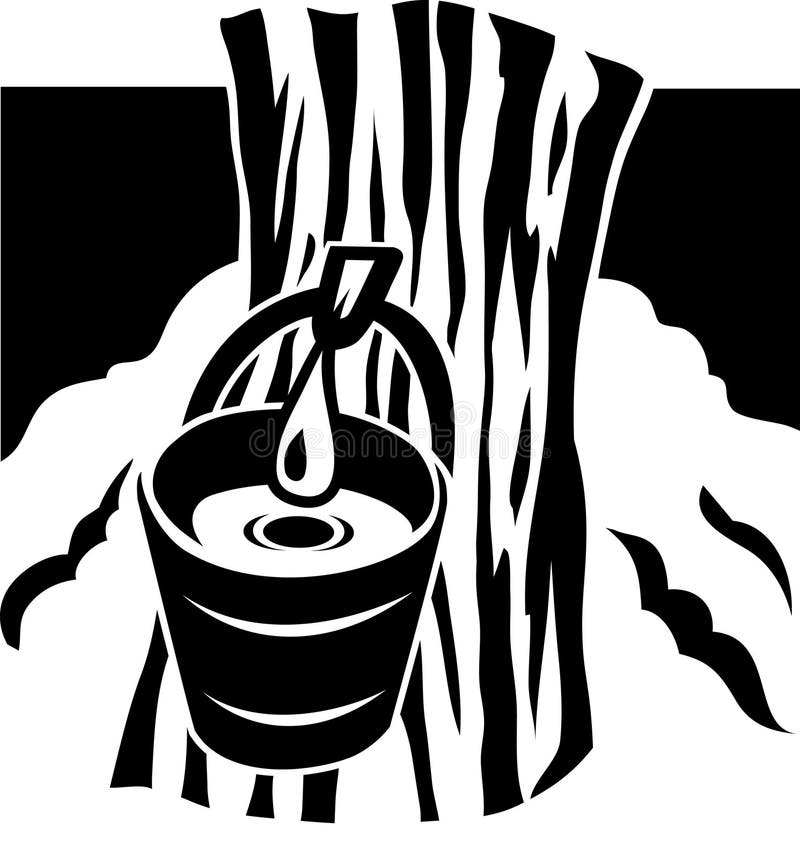 photo Maple Syrup Clipart Black And White maple syrup stock illustration