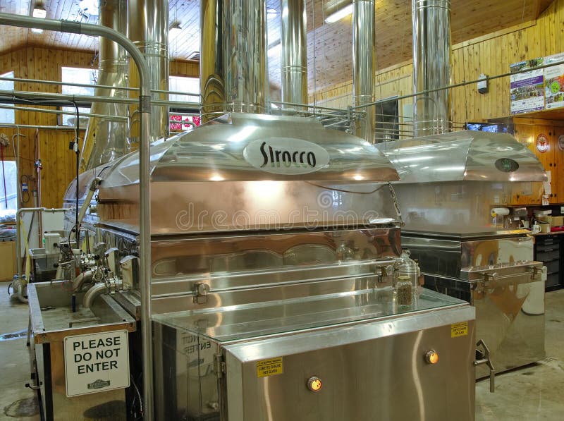 Maple Syrup Boiling Operation Editorial Photo Image of stainless