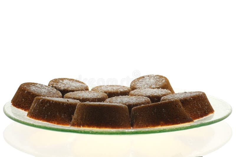 Maple Syrup Cupcakes stock image. Image of decorated, plate 9178883