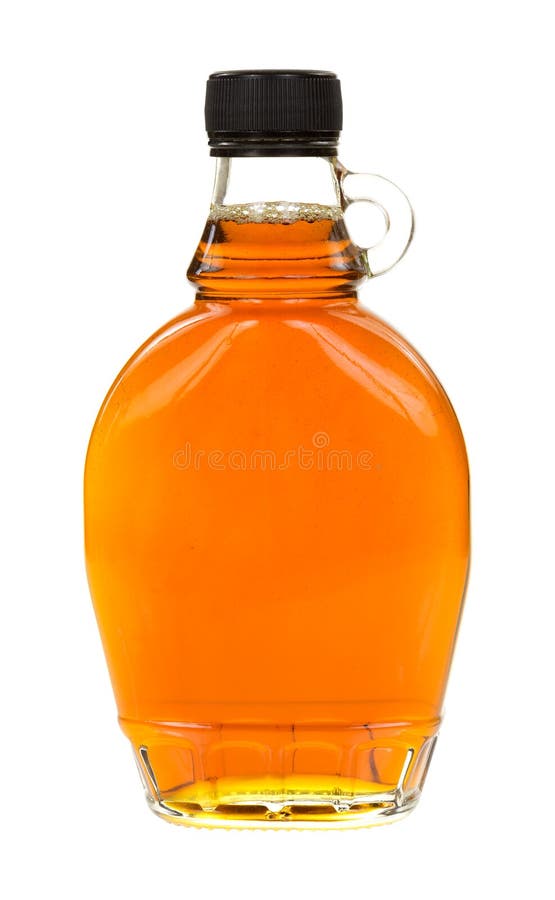 Maple Syrup Front View royalty free stock images