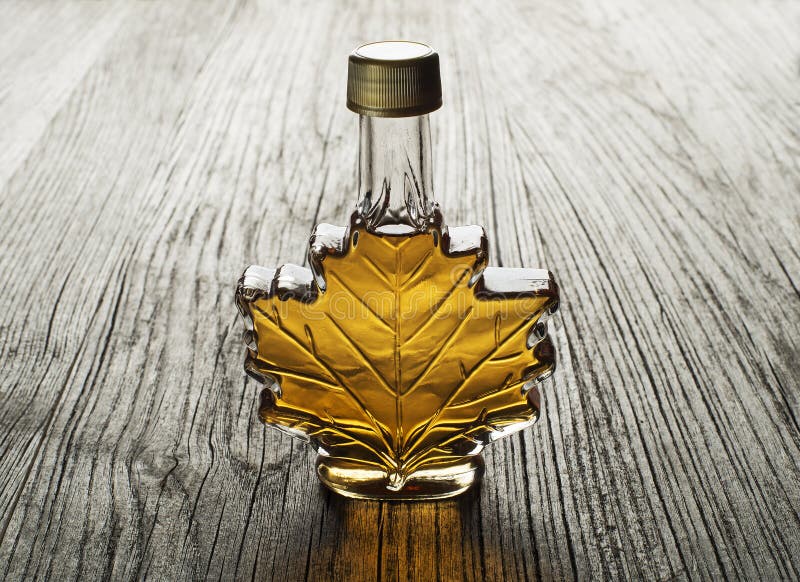 Maple syrup stock photo
