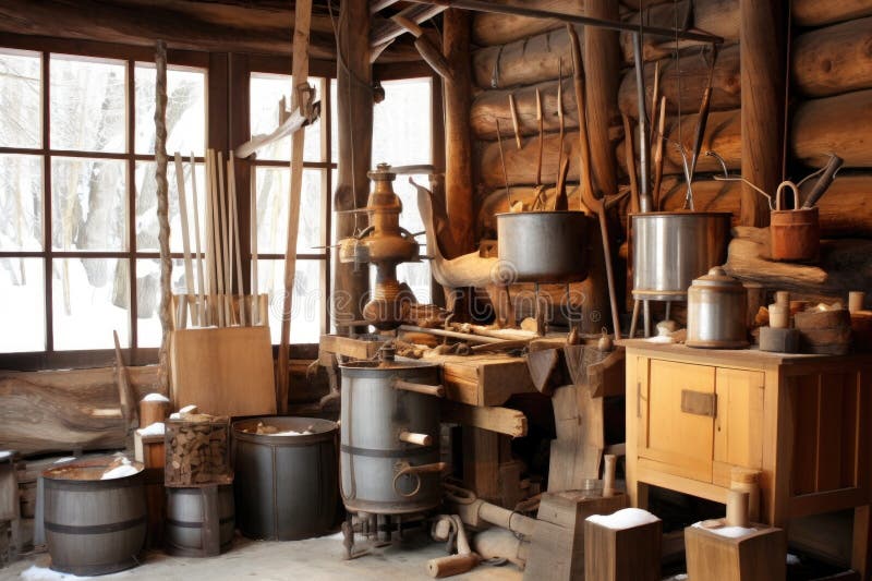 Maple Syrup Harvesting Stock Illustrations 42 Maple Syrup Harvesting